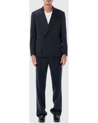 Lardini - Traje Cruzado De Corte Regular En Pura Lana Virgen - Lyst