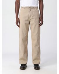 A.P.C. - Dan Wide-Leg Cotton Denim Jeans With Mid-Rise Waist - Lyst