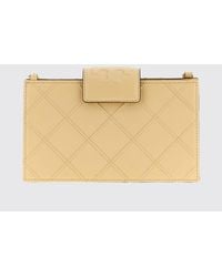 Tory Burch - Fleming Quilted Nappa Leather Wallet Bag - Lyst