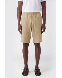 LeKasha - Linen Drawstring Shorts - Lyst
