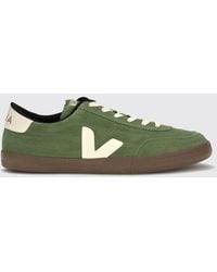 Veja - Panenka Leather And Suede Sneakers With Sustainable Sole - Lyst
