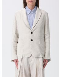 Barena - Single-Breasted Linen Blend Blazer - Lyst