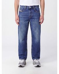 DIESEL - Low-Rise 2001 D-Macro Wide Leg Jeans - Lyst