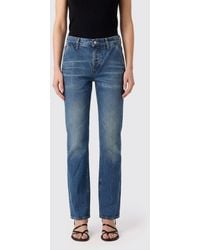 FRAME - Cotton Slim Fit Jeans - Lyst