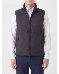 Herno - High Neck Water-Repellent Padded Gilet - Lyst