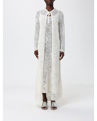 Fabiana Filippi - Long Openwork Cardigan - Lyst
