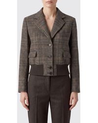 Aspesi - Single-Breasted Virgin Wool Blazer - Lyst
