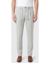 Eleventy - Wool Drawstring Trousers - Lyst
