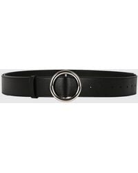 Givenchy - Smooth Calfskin Leather Belt With Metal Buckle - Lyst