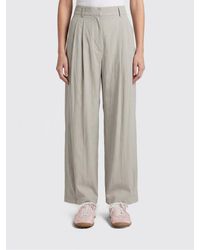 The Row - Silk Blend Palazzo Trousers - Lyst
