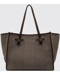 Gianni Chiarini - Marcella Chevron Wool Blend Shoulder Bag With Pouch - Lyst