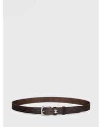 Celine - Aged Leather Vivienne Belt - Lyst