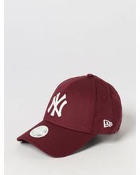 KTZ - 9Forty Ny Yankees Cotton Baseball Cap With Embroidered Logo - Lyst