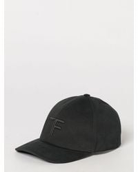 Tom Ford - Cotton Twill Baseball Cap With Embroidered Logo - Lyst