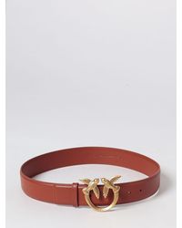 Pinko - Love Berry Leather Belt - Lyst