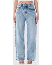 ICON DENIM - Poppy High-Waisted Wide-Leg Organic Jeans - Lyst