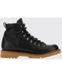 Church's - Calf Leather Lace-Up Ankle Boots With Serrated Sole - Lyst