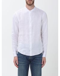 Blauer - Linen Casual Shirt - Lyst