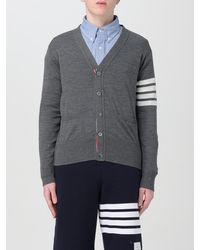 Thom Browne - Ribbed Wool Crewneck Sweater - Lyst
