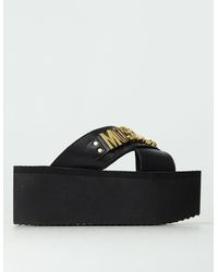 Moschino - Wedge Shoes - Lyst