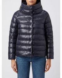 Herno - Plumífero Corto Sofia De En Nailon Ultraligero Con Cuello Alto - Lyst