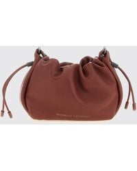 Brunello Cucinelli - Mellow Leather Bucket Bag - Lyst