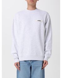 Jacquemus - Logo Cotton Crewneck Sweatshirt - Lyst