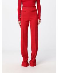 Elisabetta Franchi - High-Waisted Skinny Stretch-Crêpe Trousers - Lyst