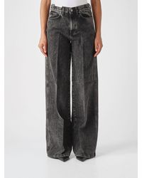 PT Torino - Mid-Rise Wide-Leg Cotton Denim Jeans - Lyst