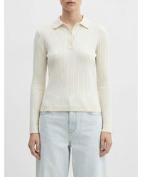 Max Mara - Cashmere And Silk Polo Shirt - Lyst