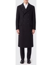 Tom Ford - Double-Breasted Virgin Wool And Cashmere Blend Coat With Peak Lapels - Lyst