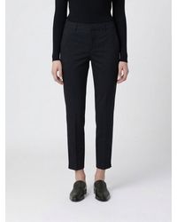 PT Torino - Cotton Slim Trousers - Lyst