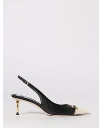 Elisabetta Franchi - Leather Slingback - Lyst