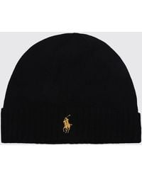 Polo Ralph Lauren - Embroidered Pony Wool Beanie - Lyst