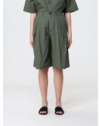 Barena - Stretch Cotton Shorts - Lyst