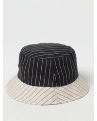 Paul Smith - Cappello in popeline a righe - Lyst