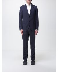 Lardini - Single-Breasted Virgin Wool Suit - Lyst