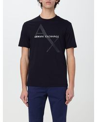 Armani Exchange - T-shirt di cotone - Lyst