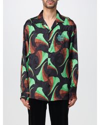 Etro - Silk Shirt With Stylized Floral Pattern - Lyst