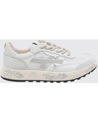 Premiata - Nous Perforated Suede Sneakers - Lyst