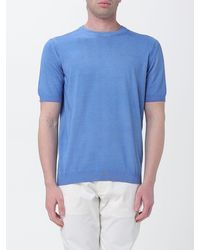 Kangra - Cotton Crew Neck Sweater - Lyst