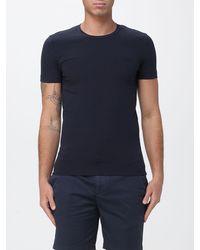Dondup - Slim Stretch Cotton T-Shirt - Lyst