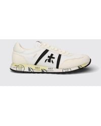 Premiata - Lucy Wildleder-Nylon-Sneakers - Lyst