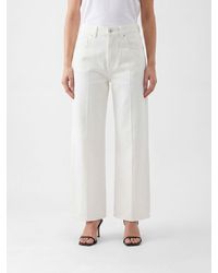 Brunello Cucinelli - Cropped Fit Cotton Trousers - Lyst