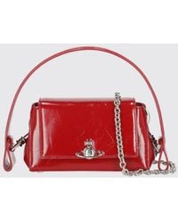 Vivienne Westwood - Hazel Patent Leather Mini Bag With Metal Orb Logo - Lyst