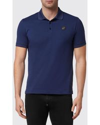 Philipp Plein - Short-Sleeve Cotton Polo Shirt With Skull Print And Logo - Lyst