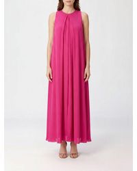 Gianluca Capannolo - Off-The-Shoulder Pure Silk Midi Tunic - Lyst