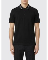 Versace - Cotton Polo Shirt With Medusa Logo - Lyst
