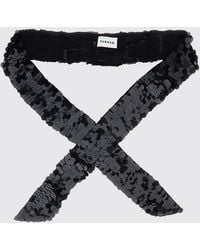 P.A.R.O.S.H. - P.A.R.O.S.H. Polyamide Evening Scarf With Sequin Embroidery - Lyst