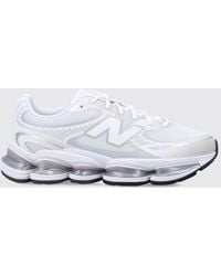 New Balance - Abzorb 2000 Mesh And Synthetic Leather Trainers With Logo - Lyst